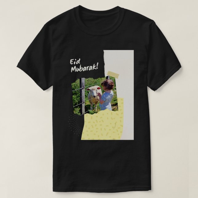 Camiseta Eid Mubarak Eid Al Adha (Diseño del anverso)
