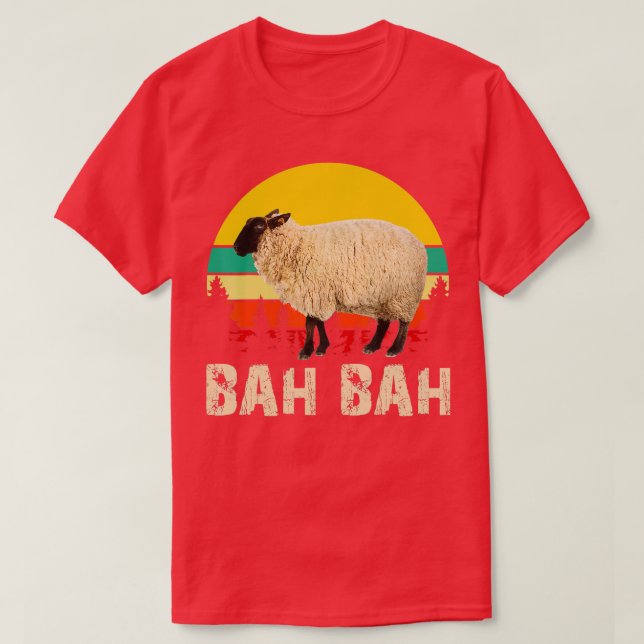 Camiseta Eid Mubarak Eid Al Adha Sheep Sound PAH PAH Lover (Diseño del anverso)
