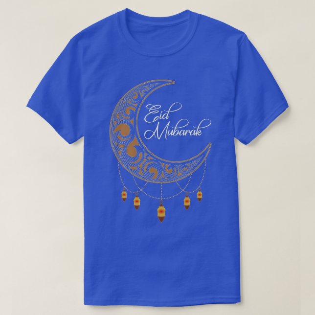 Camiseta Eid Mubarak, Eid al-Fitr, Eid al-Adha (Diseño del anverso)