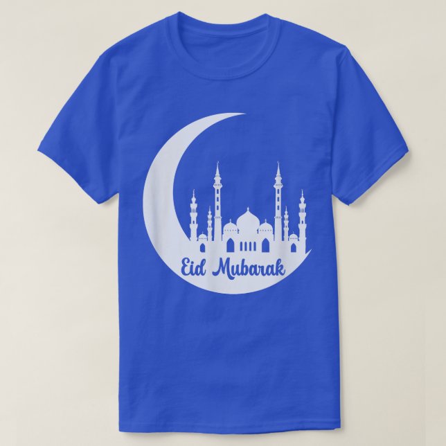 Camiseta Eid Mubarak Eid Mubarak Kareem (Diseño del anverso)