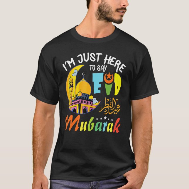 Camiseta Eid Mubarak Eid Ul Fitr & Eid Ul Adha Islamic Ra (Anverso)