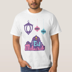 Camiseta Eid Mubarak - Feliz y bendito Eid