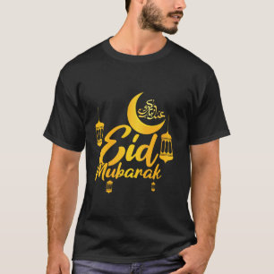 Camiseta Eid Mubarak islámico musulmán Ramadán Kareem Eid F