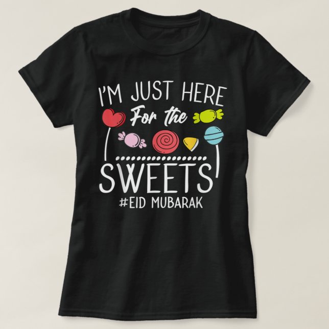 Camiseta Eid Mubarak Kids Funny Happy Eid Al Fitr Eid Al Ad (Diseño del anverso)