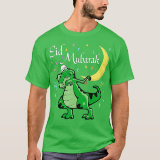 Camiseta Eid Mubarak Musulmanes Niños De La Ropa Eid Al Fit