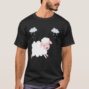 Camiseta Eid Mubarak Musulmanes Oveja Curly Halal
