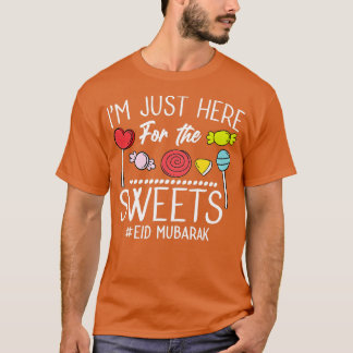 Camiseta Eid Mubarak Niños divertidos felices Eid Al Fitr E