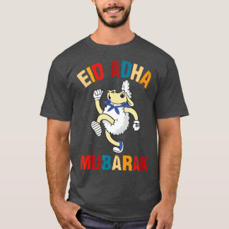 Camiseta Eid Mubarak para los musulmanes estadounidenses Ei