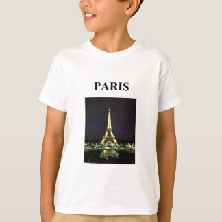 Camiseta eiffel tower paris francia