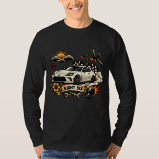 Camiseta Eight Six Manga Larga – House of Hachi