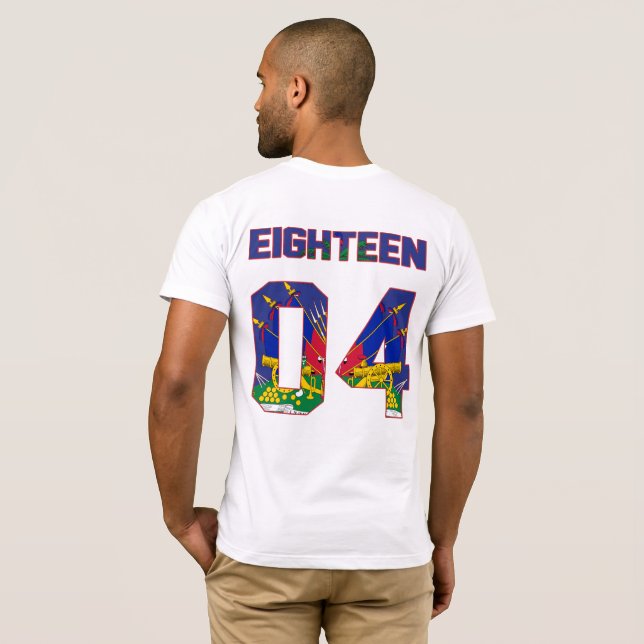 CAMISETA EIGHTEEN04 (Reverso completo)