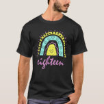 Camiseta Eighteen Year Old Rainbow 18th Birthday For Girls<br><div class="desc">Eighteen Year Old Rainbow 18th Birthday For Girls 18 Bday.</div>