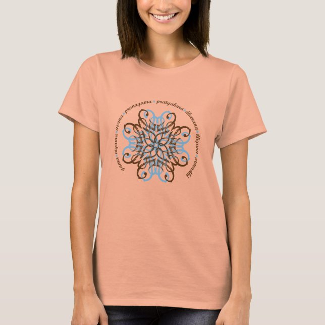 Camiseta Eightfold Path Ladies Burnout Fitted T-shirt (Anverso)