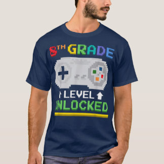 Camiseta Eighth Grade Level Unlocked Gamer Tees Video Game 