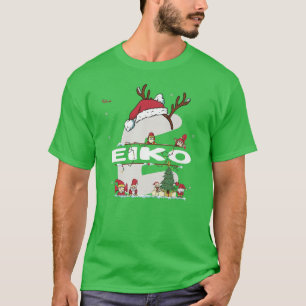 Camiseta Eiko Christmasw Eiko Nombre para navidades diverti