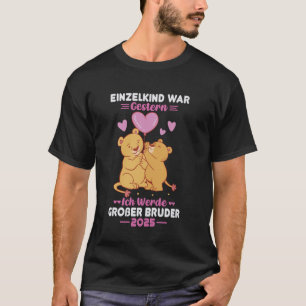 Camiseta Einzelkind Guerra GWestern Ich Werde Großer Bruder
