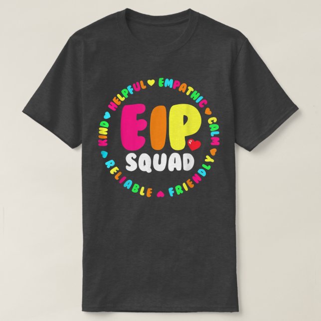 Camiseta EIP Squad Early Intervention Program Intervention  (Diseño del anverso)