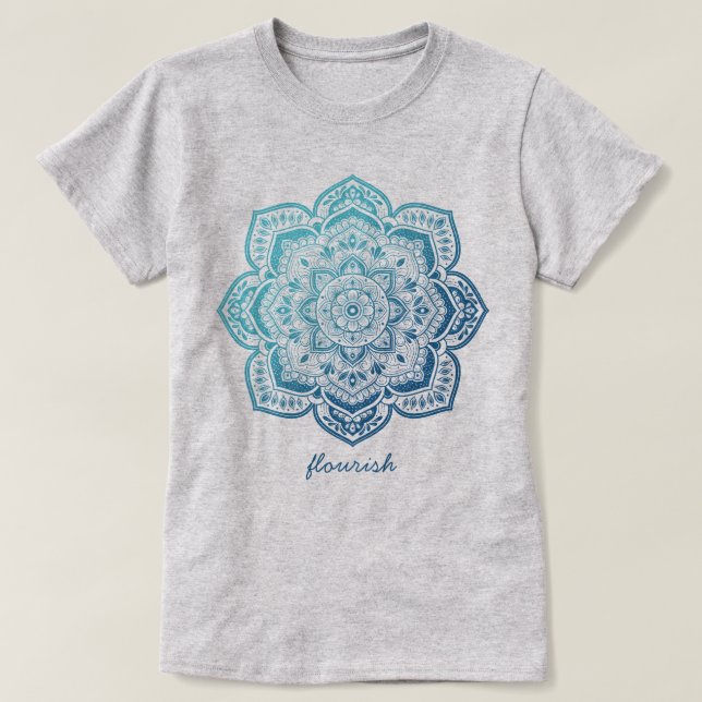 Camiseta Eira Mandala Personalized T-Shirt (Diseño del anverso)