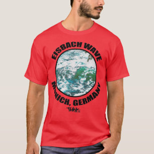 Camiseta Eisbach wave Munich Alemania Surf