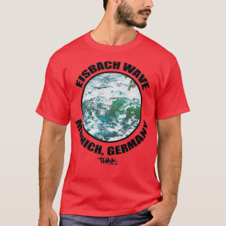 Camiseta Eisbach wave Munich Alemania Surf