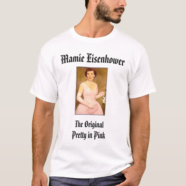 Camiseta eisenhower_mamie, Mamie Eisenhower, el Origina… (Anverso)