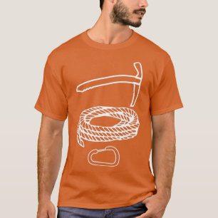 Camiseta Eisspitzhacke Climbing Rope Ice Climber 4