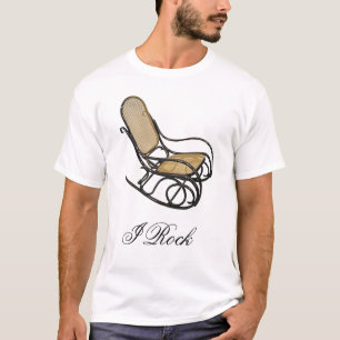 Camiseta eje de balancín, oscilo, presido, mecedora