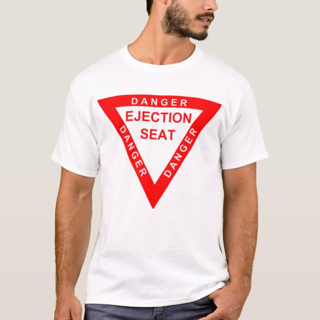 Camiseta Ejección - Camisas polares peligrosas (Anverso)