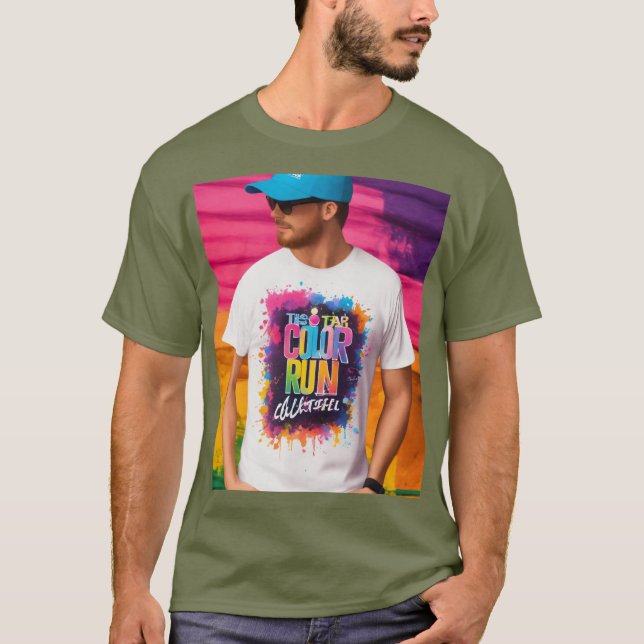 Camiseta Ejecución de color (Anverso)