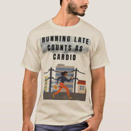 Camiseta Ejecución de cuentas tardías como Cardio - Gracios