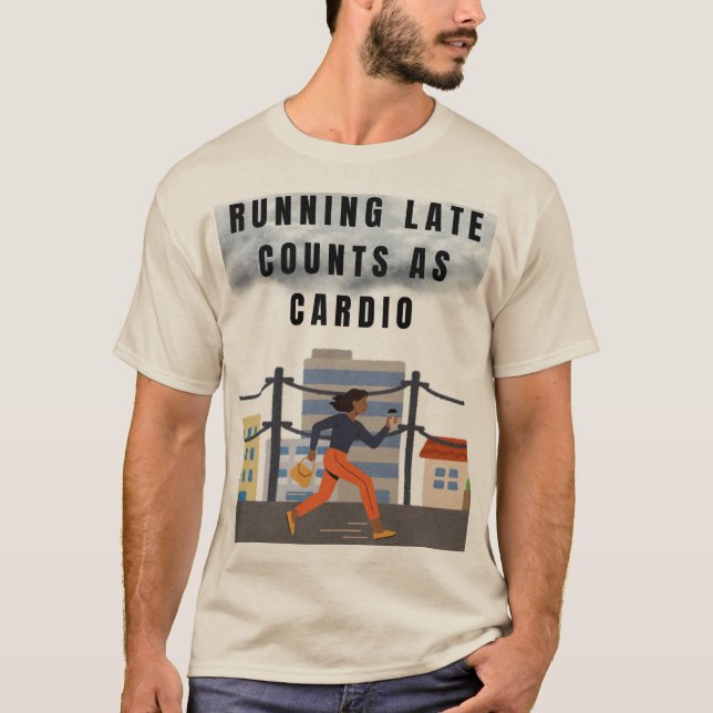 Camiseta Ejecución de cuentas tardías como Cardio - Gracios (Anverso)