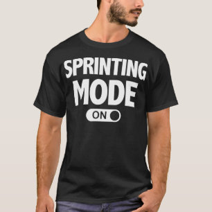 Camiseta Ejecución de s para el modo de impresión de Runner
