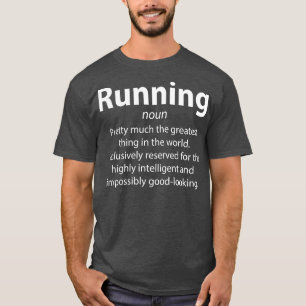 Camiseta Ejecución de un regalo divertido para el corredor