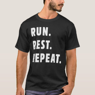 Camiseta Ejecución Elegante Rest Repetir ejecución