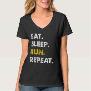 Camiseta Ejecución Jogging Eat Sleep Run Repetir