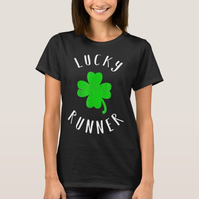 Camiseta Ejecución - St Patricks Day Running Shirt - Vintag (Anverso)