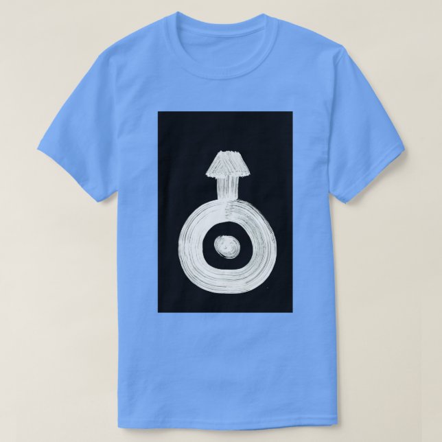 Camiseta Ejecuta Símbolos Sistema Solar 0009 Urano Invertid (Diseño del anverso)