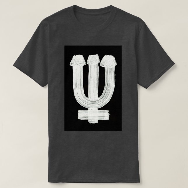 Camiseta Ejecuta Símbolos Sistema Solar 0010 Neptune Invert (Diseño del anverso)