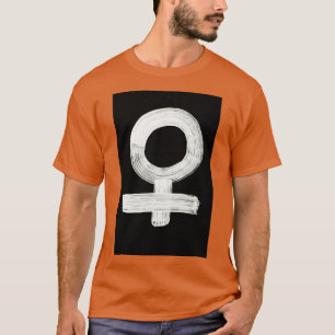 Camiseta Ejecuta Symbols Solar System 0003 Venus Inverted