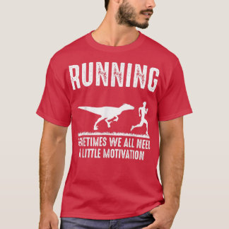 Camiseta Ejecutando divertida motivación de la carrera de d