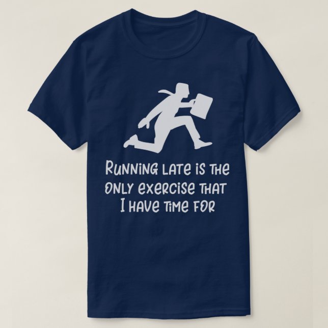 Camiseta Ejecutando el regalo de Funny Not a Runner (Diseño del anverso)