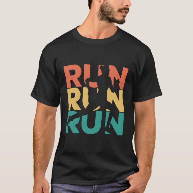Camiseta Ejecutando para correr (Anverso)