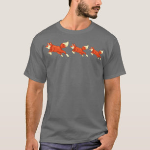 Camiseta Ejecutando zorros EssentialCopy