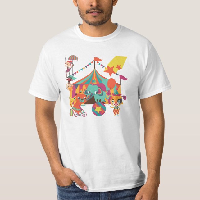 Camiseta Ejecutantes de circo (Anverso)