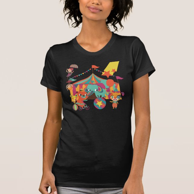 Camiseta Ejecutantes de circo (Anverso)