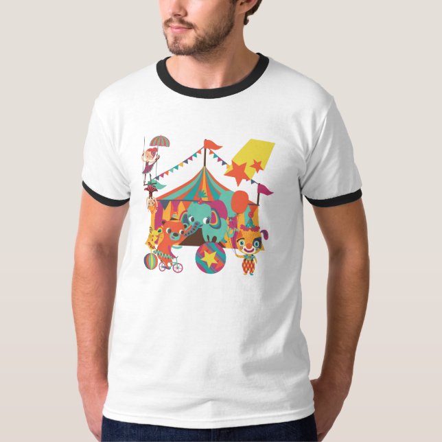 Camiseta Ejecutantes de circo (Anverso)