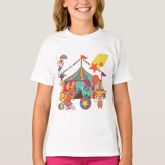 Camiseta Ejecutantes de circo (Anverso)