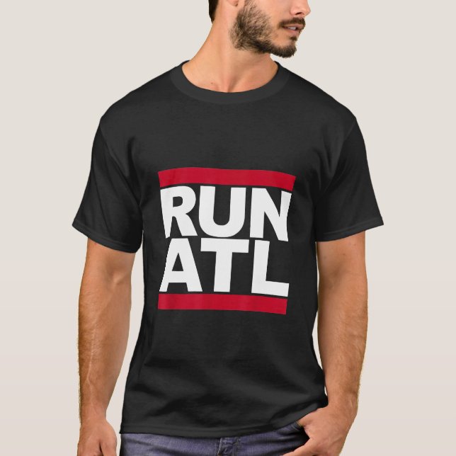 Camiseta Ejecutar ATL Atlanta Running (Anverso)