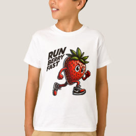 Camiseta Ejecutar Berry Fast Running Strawberry