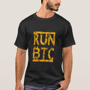 Camiseta Ejecutar Btc Bitcoin Wallet Money Crypto Coin Bloc
